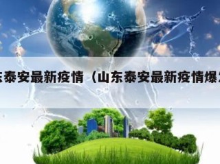 山东泰安最新疫情（山东泰安最新疫情爆发新闻）